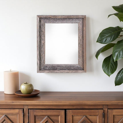 11" x 14" Gray Solid Wood Hanging Picture Frame HomeRoots