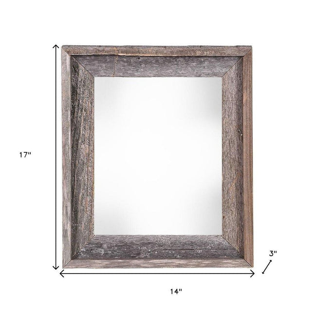 11" x 14" Gray Solid Wood Hanging Picture Frame HomeRoots
