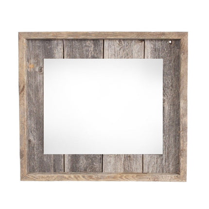 11" x 14" Gray Solid Wood Hanging Picture Frame HomeRoots