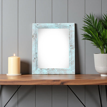 8" x 10" White Wood Tabletop Picture Frame HomeRoots