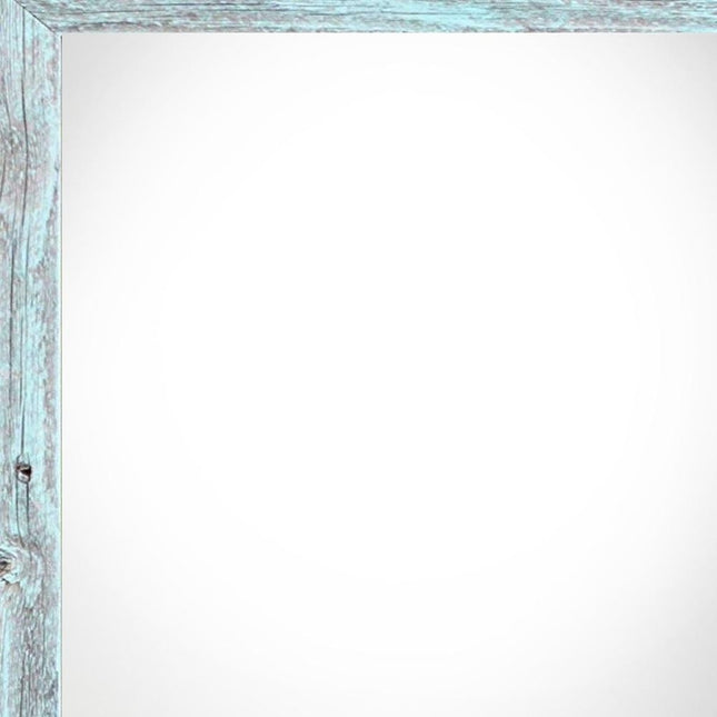 8" x 8" Blue Wood Tabletop Picture Frame HomeRoots