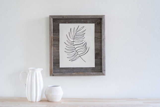 5" x 7" Gray Wood Tabletop Picture Frame HomeRoots