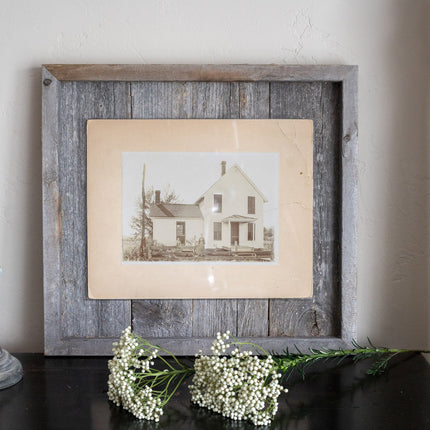 5" x 7" Gray Solid Wood Tabletop Picture Frame HomeRoots