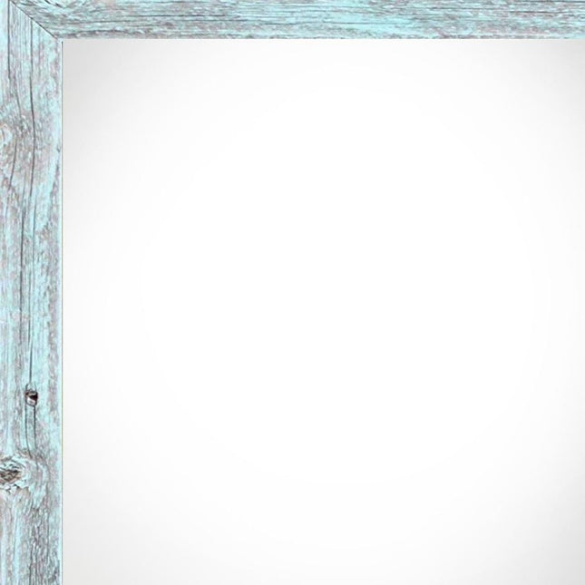 6" x 6" Blue Wood Tabletop Picture Frame HomeRoots