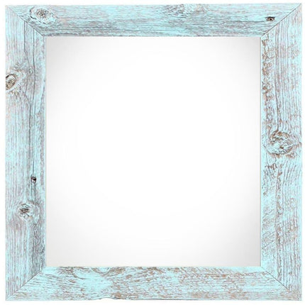 6" x 6" Blue Wood Tabletop Picture Frame HomeRoots