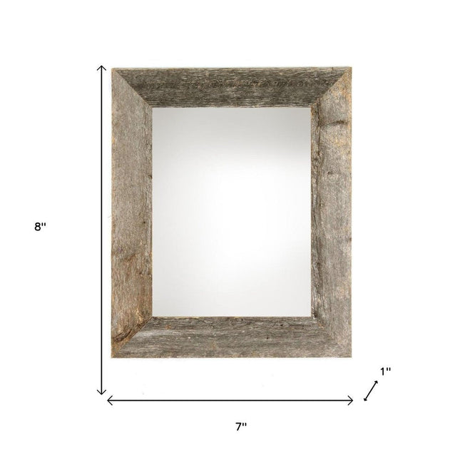 4" x 6" Gray Solid Wood Tabletop Picture Frame HomeRoots
