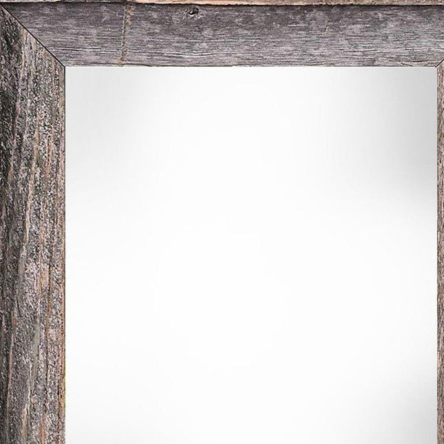 24" x 30" Gray Solid Wood Hanging Picture Frame HomeRoots