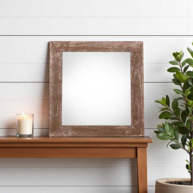 12" x 12" Espresso Solid Wood Tabletop Picture Frame HomeRoots