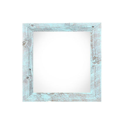 12" x 12" Blue Solid Wood Tabletop Picture Frame HomeRoots