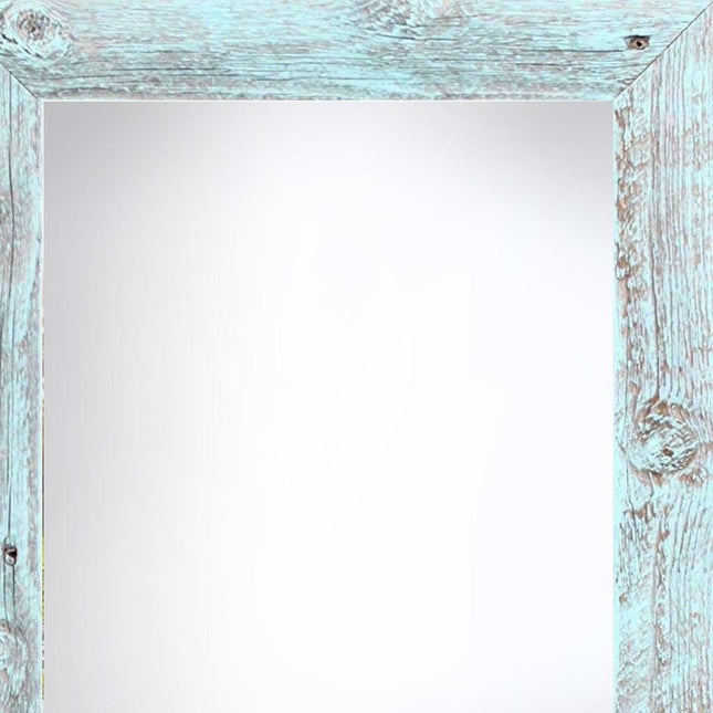 12" x 18" Blue Solid Wood Hanging Picture Frame HomeRoots