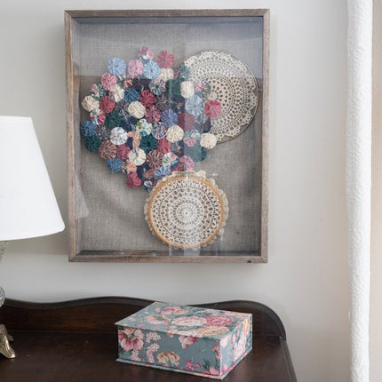 11" x 14" Gray Solid Wood Hanging Picture Frame HomeRoots