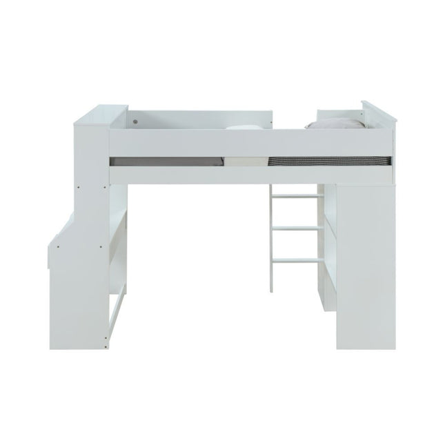 ACME 38060 Ragna Loft Bed, White (1Set/4Ctn)