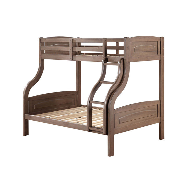 ACME 38125 Mohini Twin/Full Bunk Bed, Ash Oak