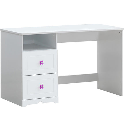 ACME 38156 Meyer Desk Table, White