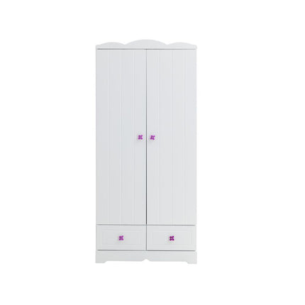 ACME 38157 Meyer Wardrobe, White