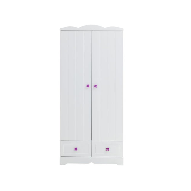 ACME 38157 Meyer Wardrobe, White