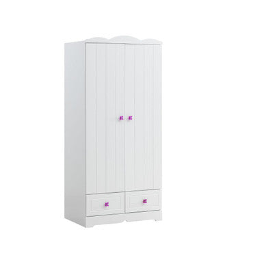 ACME 38157 Meyer Wardrobe, White ACME Furniture