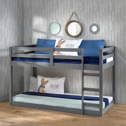 ACME 38180 Gaston Loft Bed, Gray