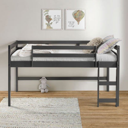 ACME 38255 Lara Twin Loft Bed, Gray Finish
