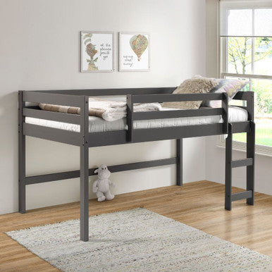 ACME 38255 Lara Twin Loft Bed, Gray Finish ACME Furniture