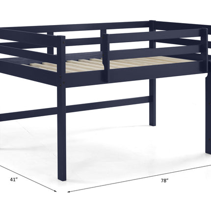 ACME 38260 Lara Twin Loft Bed, Navy Blue Finish