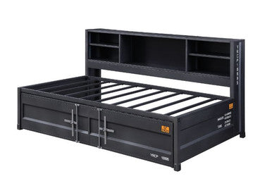 ACME 38270 Cargo Twin Storage Daybed & Trundle, Gunmetal Finish ACME Furniture