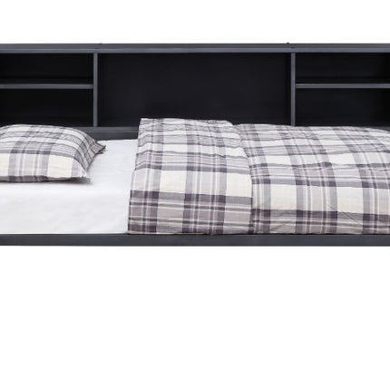 ACME 38270 Cargo Twin Storage Daybed & Trundle, Gunmetal Finish