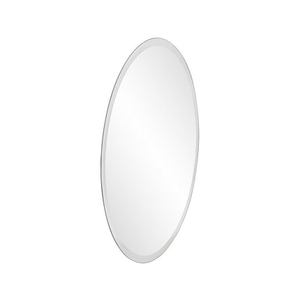 12" Clear Round Unframed Accent Mirror HomeRoots