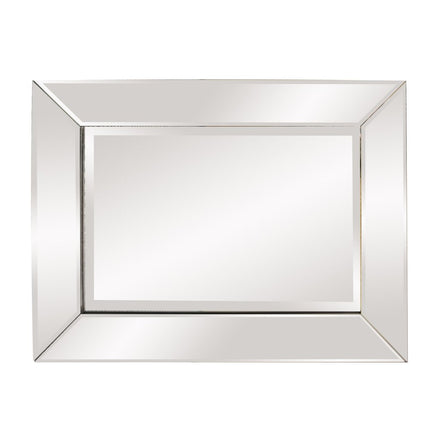 24" Clear Beveled Edge Frame Accent Mirror HomeRoots