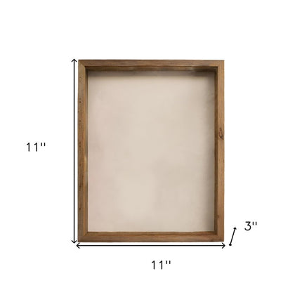 6" x 6" Gray Wood Tabletop Picture Frame HomeRoots