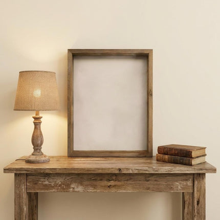 6" x 6" Gray Wood Tabletop Picture Frame HomeRoots