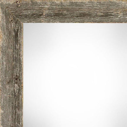 10" x 10" Gray Solid Wood Hanging Picture Frame HomeRoots