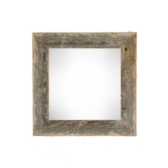10" x 10" Gray Solid Wood Hanging Picture Frame HomeRoots