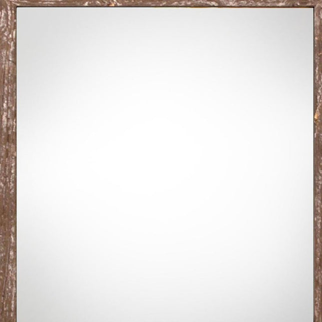 10" x 10" Brown Solid Wood Hanging Picture Frame HomeRoots