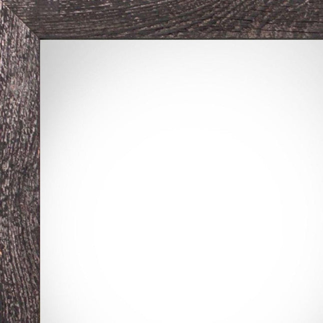 12" x 18" Black Solid Wood Hanging Picture Frame HomeRoots