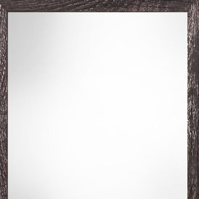 12" x 24" Black Wood Hanging Picture Frame HomeRoots