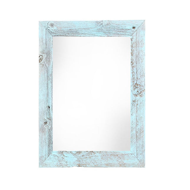 12" x 24" Blue Wood Hanging Picture Frame HomeRoots