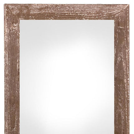 12" x 24" Espresso Solid Wood Hanging Picture Frame HomeRoots