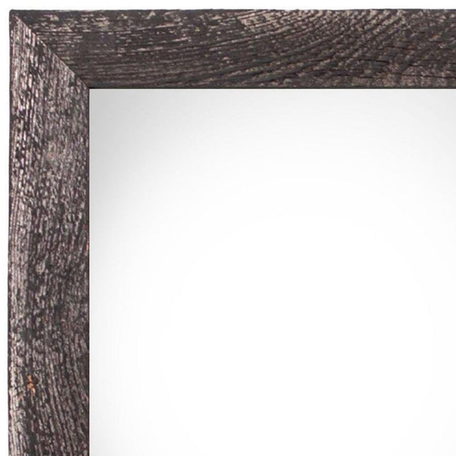 14" x 18" Black Solid Wood Hanging Picture Frame HomeRoots
