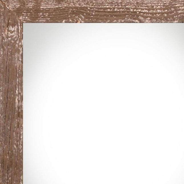 18" x 24" Brown Wood Hanging Picture Frame HomeRoots