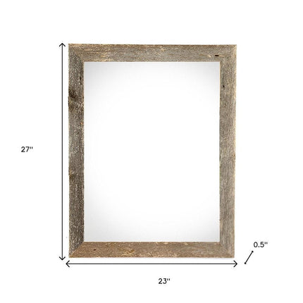 20" x 24" Gray Wood Hanging Picture Frame HomeRoots