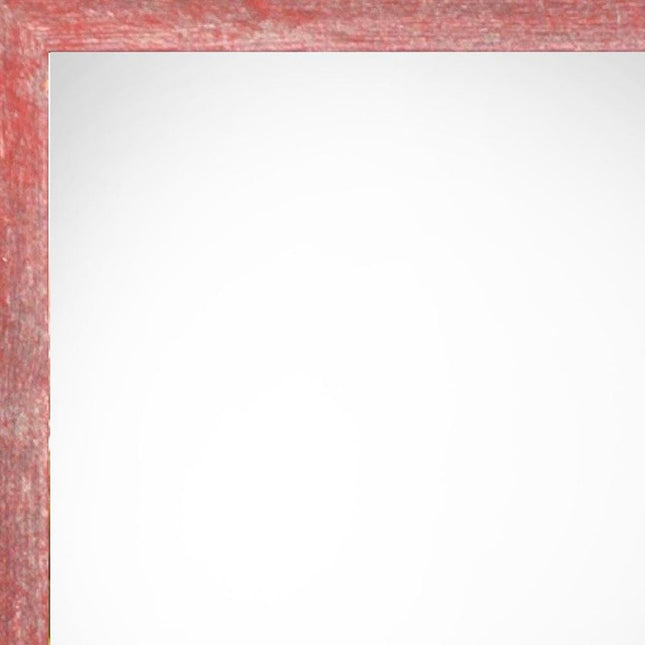 20" x 24" Red Solid Wood Hanging Picture Frame HomeRoots