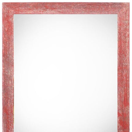 20" x 24" Red Solid Wood Hanging Picture Frame HomeRoots