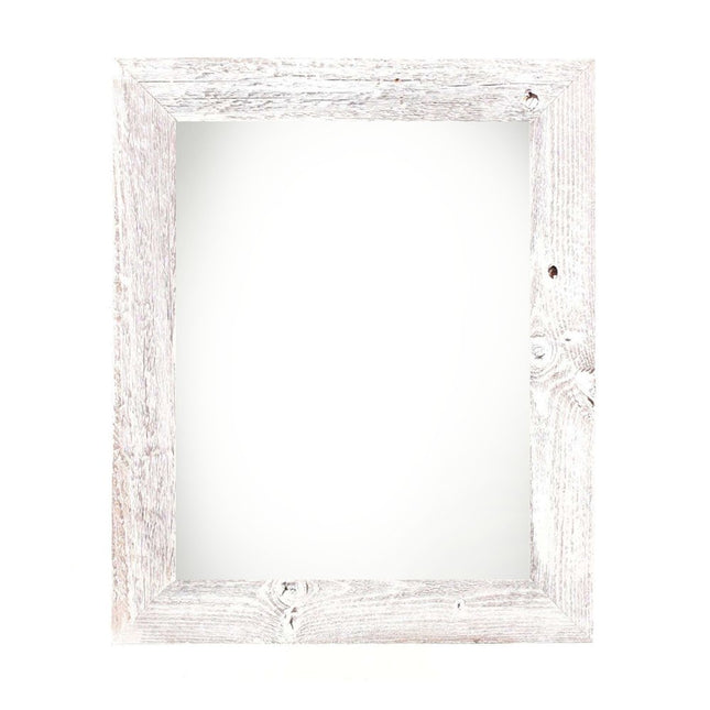 20" x 28" White Solid Wood Hanging Picture Frame