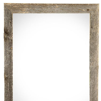 22" x 24" Gray Solid Wood Hanging Picture Frame HomeRoots