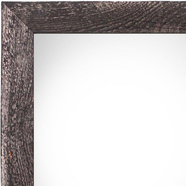 22" x 28" Black Solid Wood Hanging Picture Frame HomeRoots