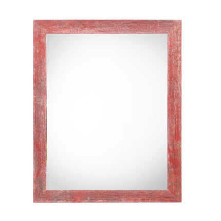 22" x 28" Red Wood Hanging Picture Frame HomeRoots