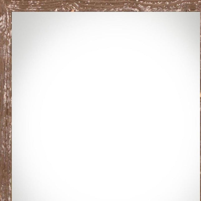 24" x 30" Brown Wood Hanging Picture Frame HomeRoots