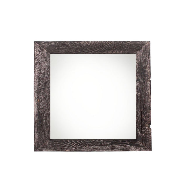 4" x 4" Black Solid Wood Tabletop Picture Frame HomeRoots