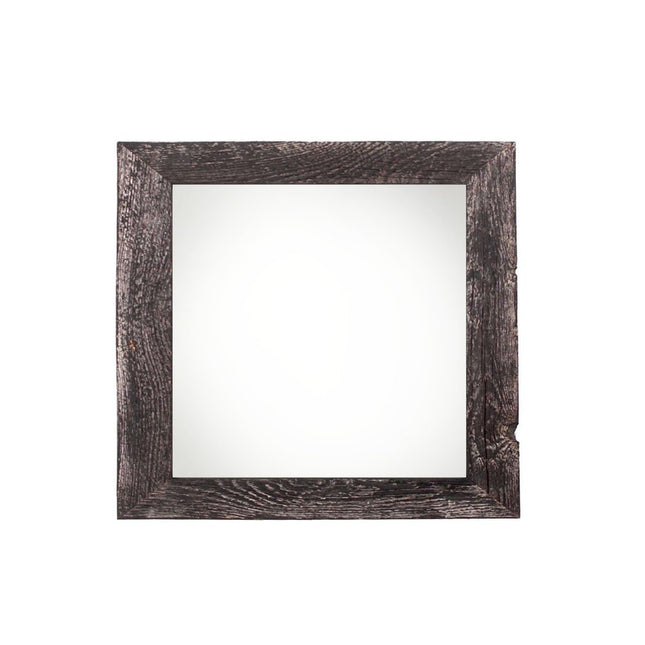 4" x 4" Black Wood Tabletop Picture Frame